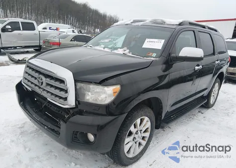 2012 Toyota Sequoia Platinum 5.7L V8 from USA, damaged, VIN 5TDDY5G14CS066445